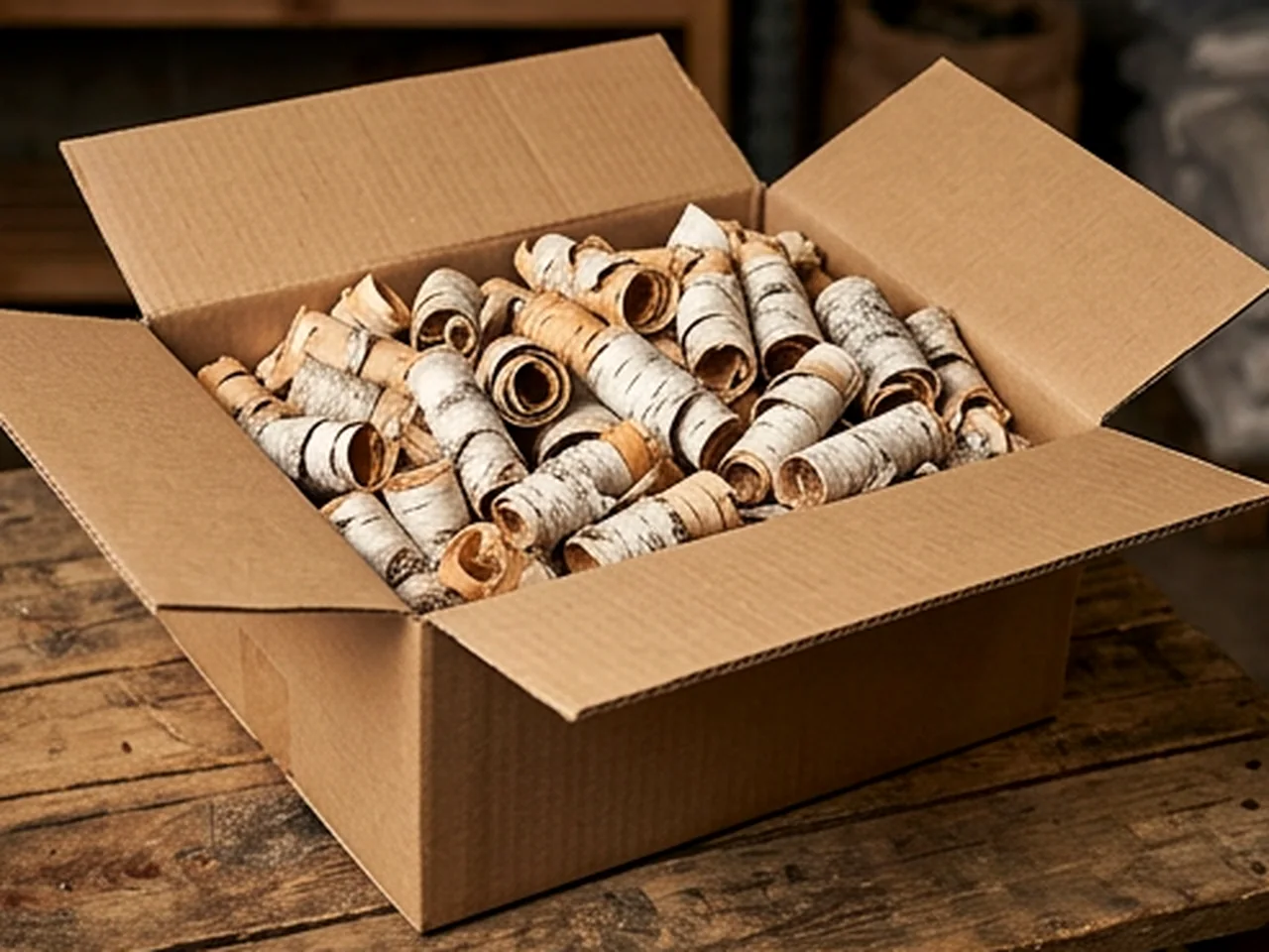 Береста для растопки 2 кг в Томске